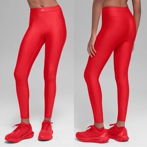 Alo Yoga Airlift High Waist Ignite 7/8 Legging in Bright Red